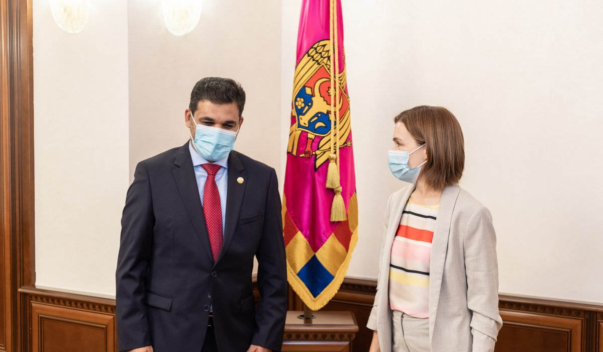 President of the Republic of Moldova Meets Qatari dAffaires